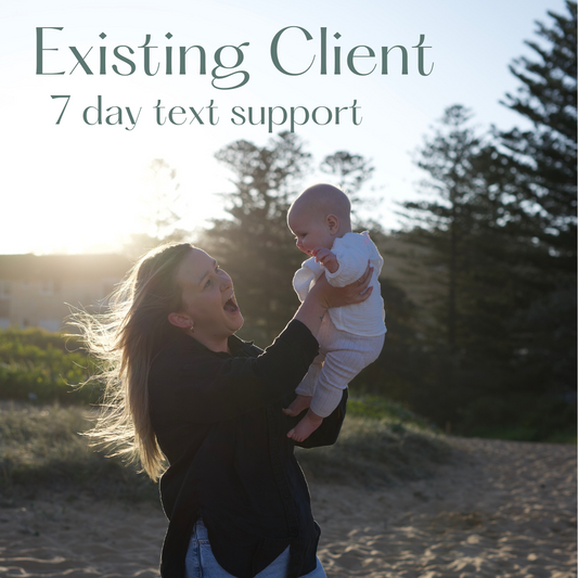 Existing Client - 7 day text support